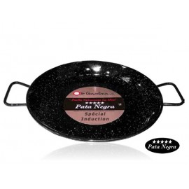 Plat à Paella émaillé 38cm - Spécial induction Garcima