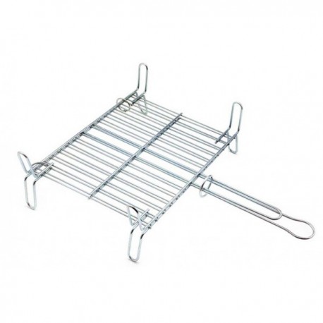 Double grille à Barbecue en acier (35x40cm)