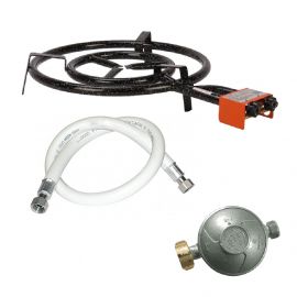 Réchaud Garcima 50cm avec tuyau de gaz + detendeur - 14.1kW