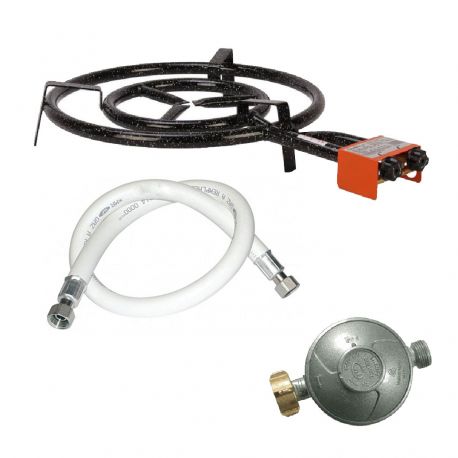 Réchaud Garcima 50cm avec tuyau de gaz + detendeur - 14.1kW