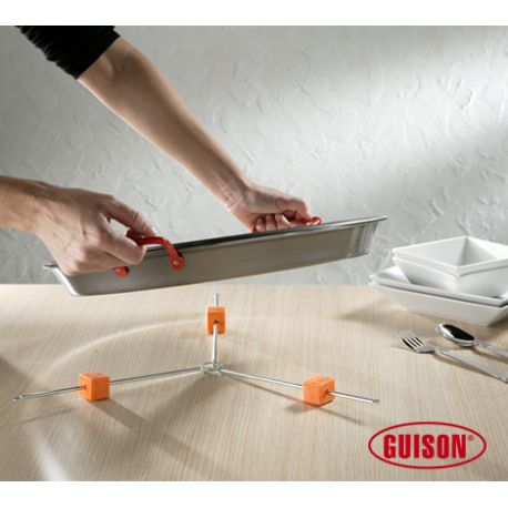 Dessous de plat réglable et pliable