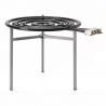 TT900 - Brûleur gaz de ville surpuissant 90cm haut de gamme avec thermocouple +veilleuse + trépied - 38kW