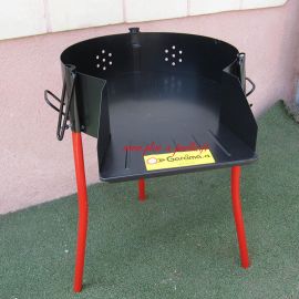 Barbecue pare flamme 50 cm sans grill 