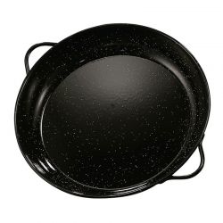 Poêle creuse à Paella émaillé 28cm - Spécial induction Garcima