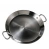 Plat à Paella inox 32cm spécial induction pour 5 personnes