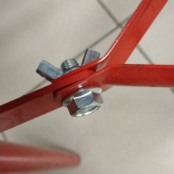 Vis papillon pour trépied renforcé
