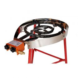 Pare-flammes inoxydable pour rechaud diamètre 700mm