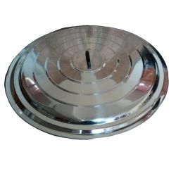 Couvercle 60cm en inox pour poêles géantes 20 parts