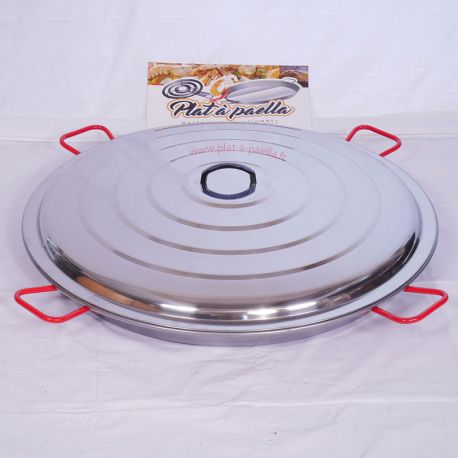 Plat à Paella Garcima 115cm + couvercle pour 120 personnes
