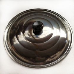 Couvercle 32cm en inox