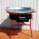 Kit à paella -bbq70 pour 85 personnes - Plat acier