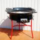 Kit à paella -bbq70 pour 50 personnes - Plat émaillé - veilleuse - thermocouple
