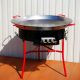 Kit à paella -bbq70 pour 50 personnes - Plat acier- veilleuse - thermocouple