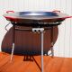 Kit à paella Pro pour 120 personnes - poêle acier 115cm