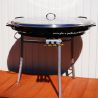 Kit à paella Pro pour 85 personnes - poêle émaillée 100cm