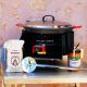 Kit à paella -bbq40 pour 12 personnes - Plat antiadhérent - Couvercle
