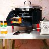 Kit à paella -bbq40 pour 12 personnes - Plat inox - Couvercle