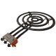 Réchaud Garcima surpuissant au gaz de ville 60cm avec thermocouple - 23.7kw
