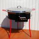 Kit à paella -bbq60 pour 25 personnes - Plat acier