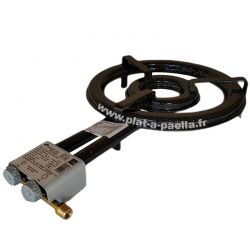 Brûleur gaz de ville surpuissant 38cm haut de gamme - 11.4kW