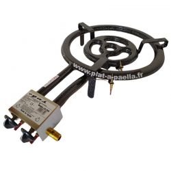 Réchaud Garcima surpuissant au gaz de ville 40cm avec thermocouple - 15.76kW