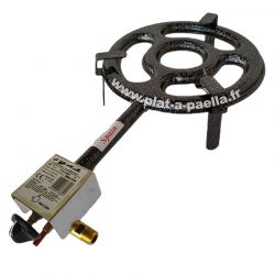 Réchaud Garcima surpuissant au gaz de ville 30cm avec thermocouple - 9.67kW