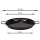Plat à paella anti adhésive 46cm Garcima - 12 personnes