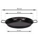 Plat à paella anti adhésive 36cm Garcima - 7 personnes