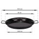 Plat à Paella émaillé 30cm Garcima pour 4 personnes