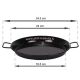 Plat à Paella émaillé 24cm Garcima pour 1 personne