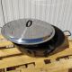 Poêle creuse émaillée 50cm Garcima - 17 litres avec couvercle INOX