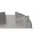 Pare flammes inox 60 pour réchauds diamètre 400mm à 550mm
