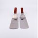lot de 2 spatules plates inox manche en bois (36cm)