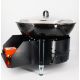Kit Poêle creuse - BBQ40 pour 20 personnes - Plat creux émaillé 45cm - Couvercle