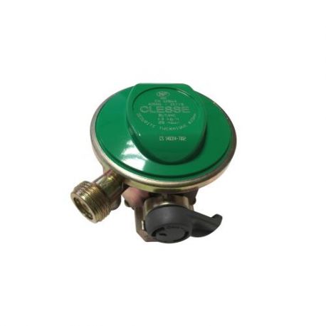 étendeur NF pour consigne de gaz Quick-On Butane - 29Mbar sortie M20x15mm avec sécurité pour ELFI CALYPSO MALICE TWINY CLAIRGAZ 