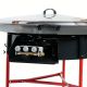 Kit à paella - BBQ70 pour 85 personnes - Plat émaillé - veilleuse - thermocouple