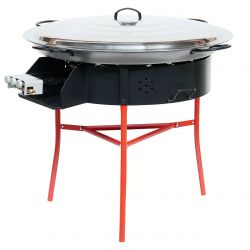 Kit à paella - BBQ70 pour 85 personnes - Plat acier