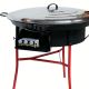 Kit à paella - BBQ70 pour 50 personnes - Plat émaillé - veilleuse - thermocouple