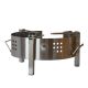 BBQ45 pare flamme inox mini pied pour réchauds diamètre 300mm à 400mm