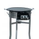 Kit plancha fonte émaillée 65cm - bbq45 inox - Thermocouple 