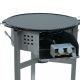 Kit plancha fonte émaillée 65cm - bbq45 inox - Thermocouple 