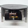 Kit plancha fonte émaillée 52cm - bbq45 inox - Thermocouple 