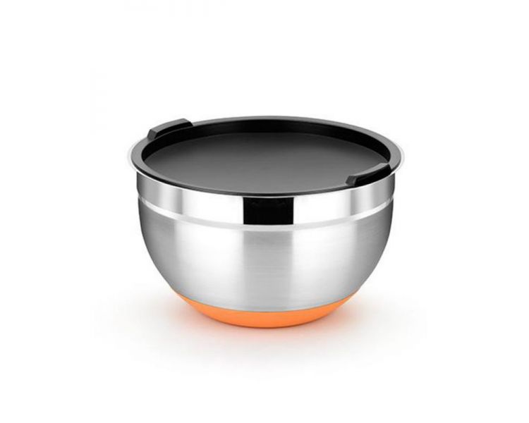 Bol en inox avec couvercle 5.4litres