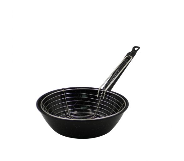 Poêle à frire émaillée 24cm 