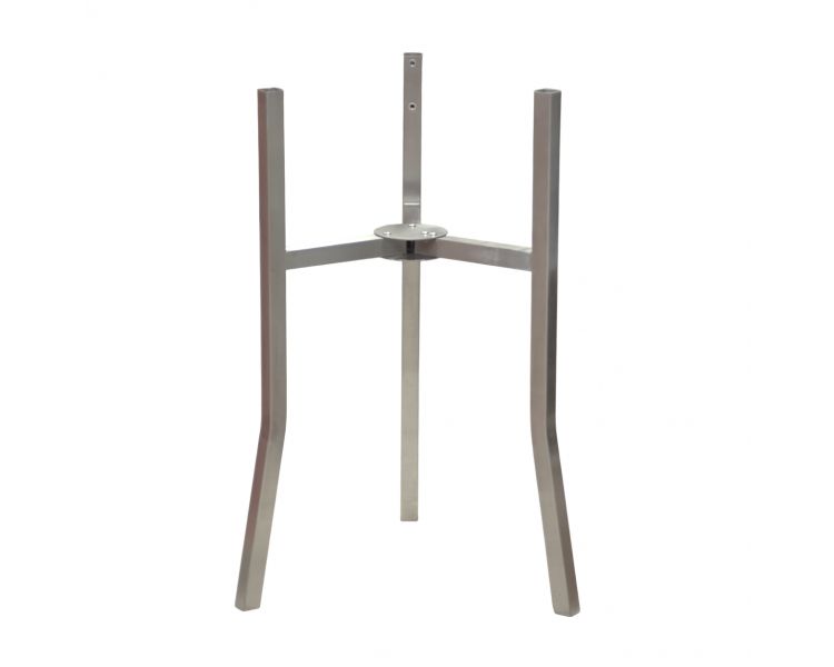 Pieds renforcé inox pour pliable pour pare flame 60cm