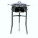 Pieds renforcé inox pour pliable pour pare flame 80cm