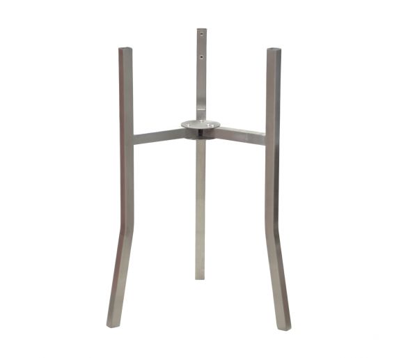 Pieds renforcé inox pour pliable pour pare flame 80cm