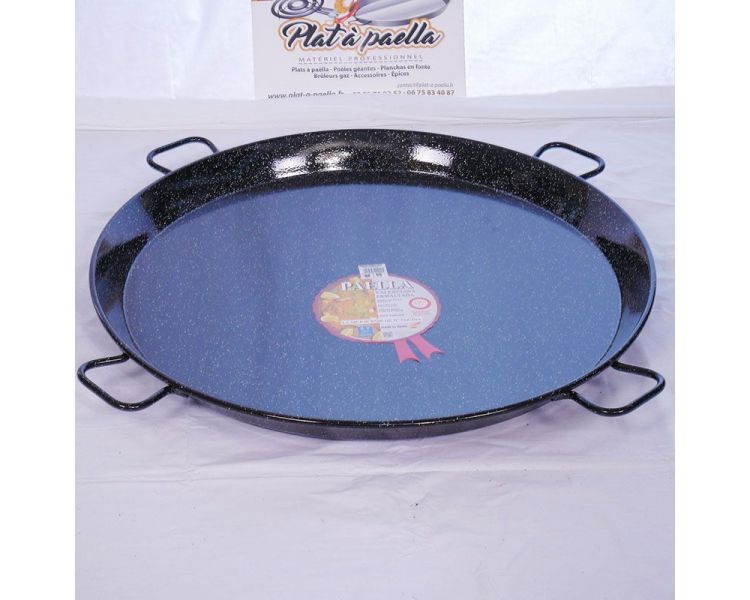 Plat à Paella émaillé 80cm Garcima pour 40 personnes