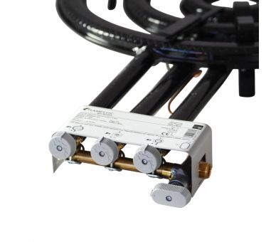 TT600 - Brûleur thermocouple gaz de ville surpuissant 60cm haut de gamme + veilleuse + trépied - 26kW