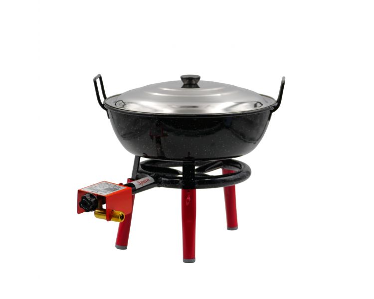 kit poele creuse 34cm - 10 personnes